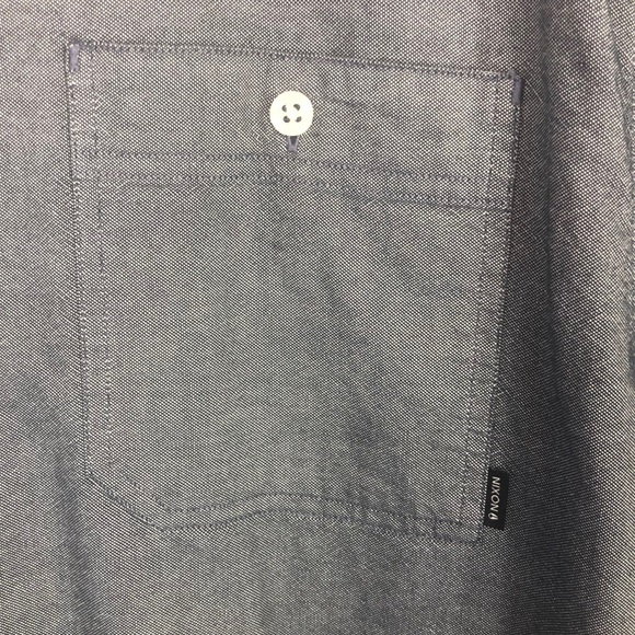 NWOT NIXON Casual Button Down Shirt Sz XXL - Picture 2 of 5